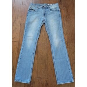 Empyre Men's Sledgehammer Blue Denim Regular Fit‎ Jeans  Sz 34x32 Actual Size